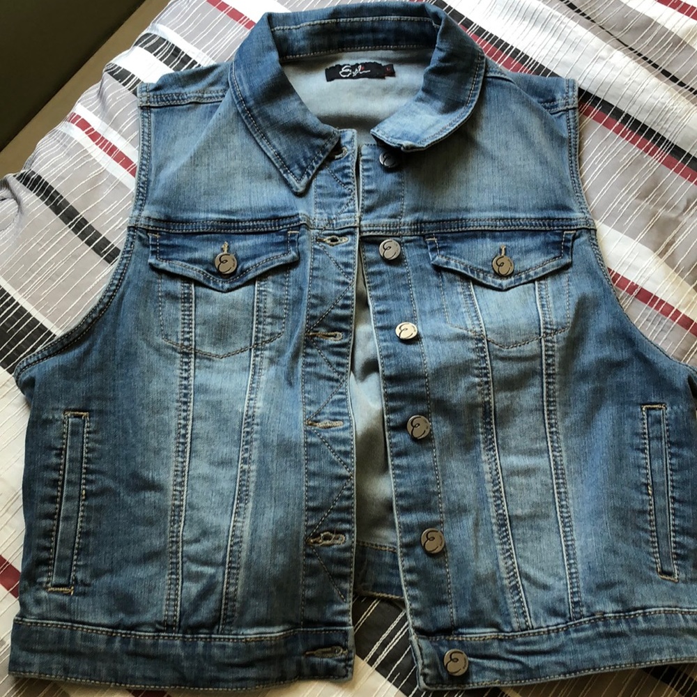 Denim vest